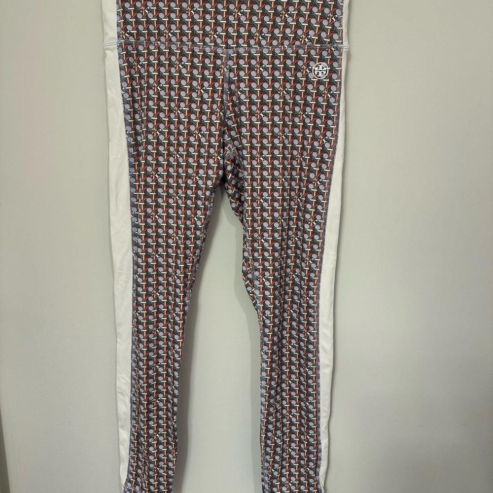 Tory Sport Multicolor Patterned Leggings